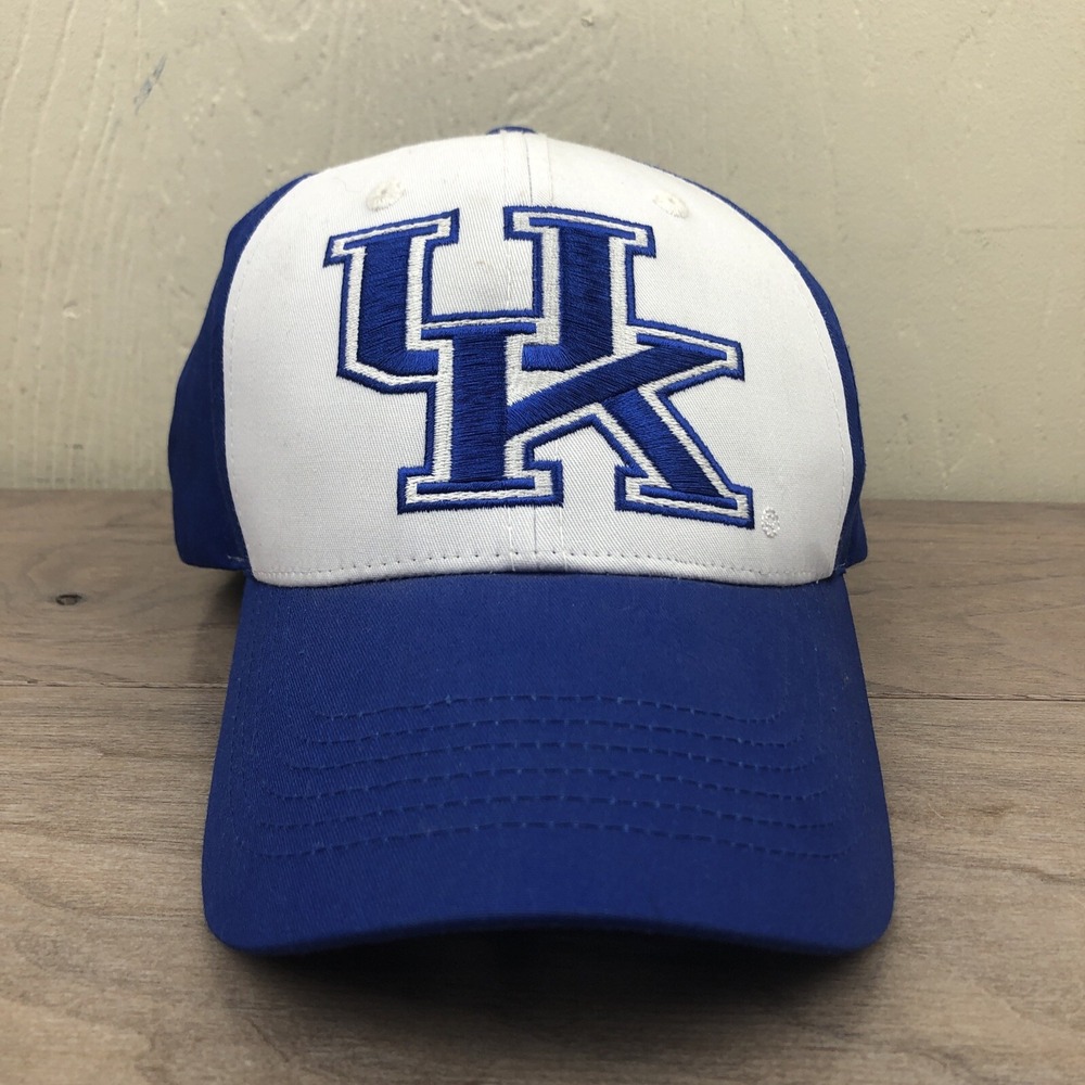 Kentucky Wildcats Blue And White Strap Back Hat Cap University NCAA
